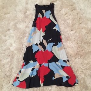 Gorgeous Topshop Abstract Floral Dress Ruffled💐